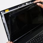 laptop broken panel rework