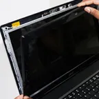 laptop broken panel rework